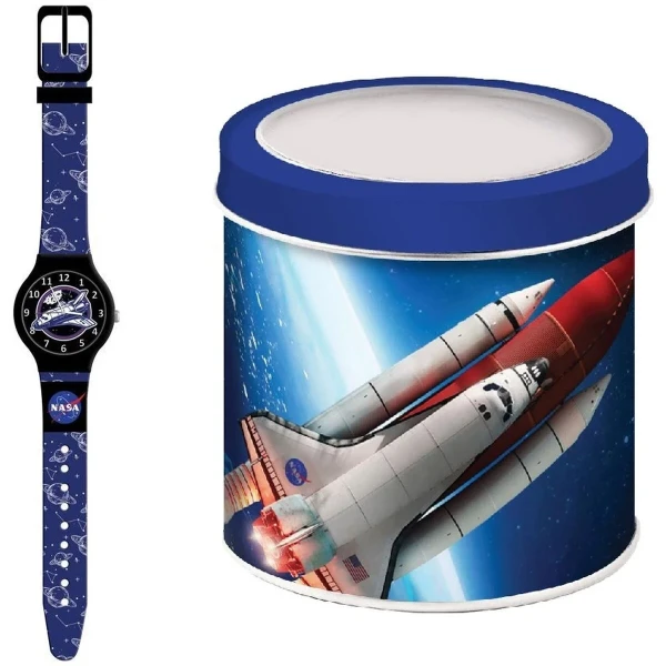 Reloj Infantil NASA NASA - TIN BOX (Ø 33 mm)