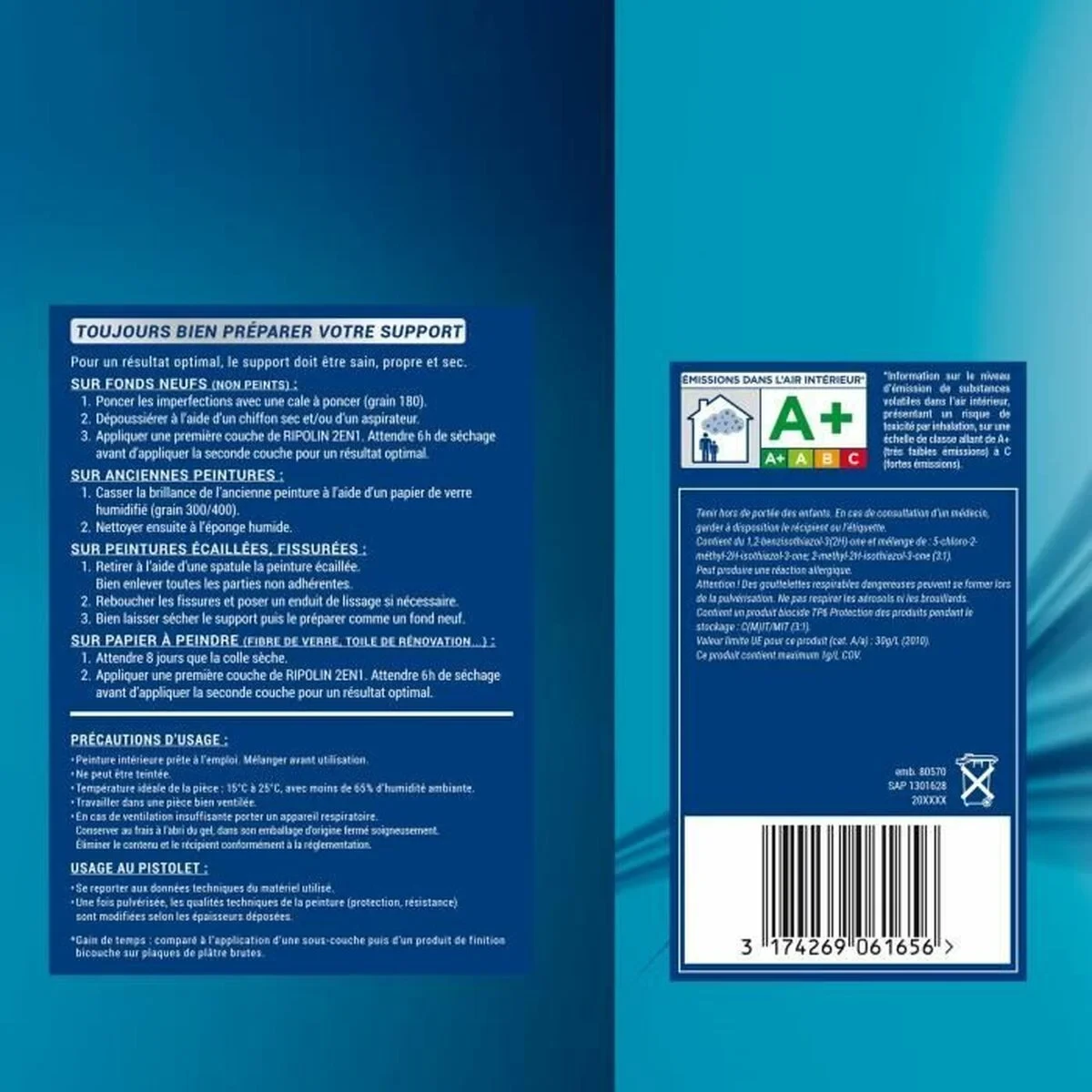 Pintura de Imprimación Ripolin Blanco Mate 10 L