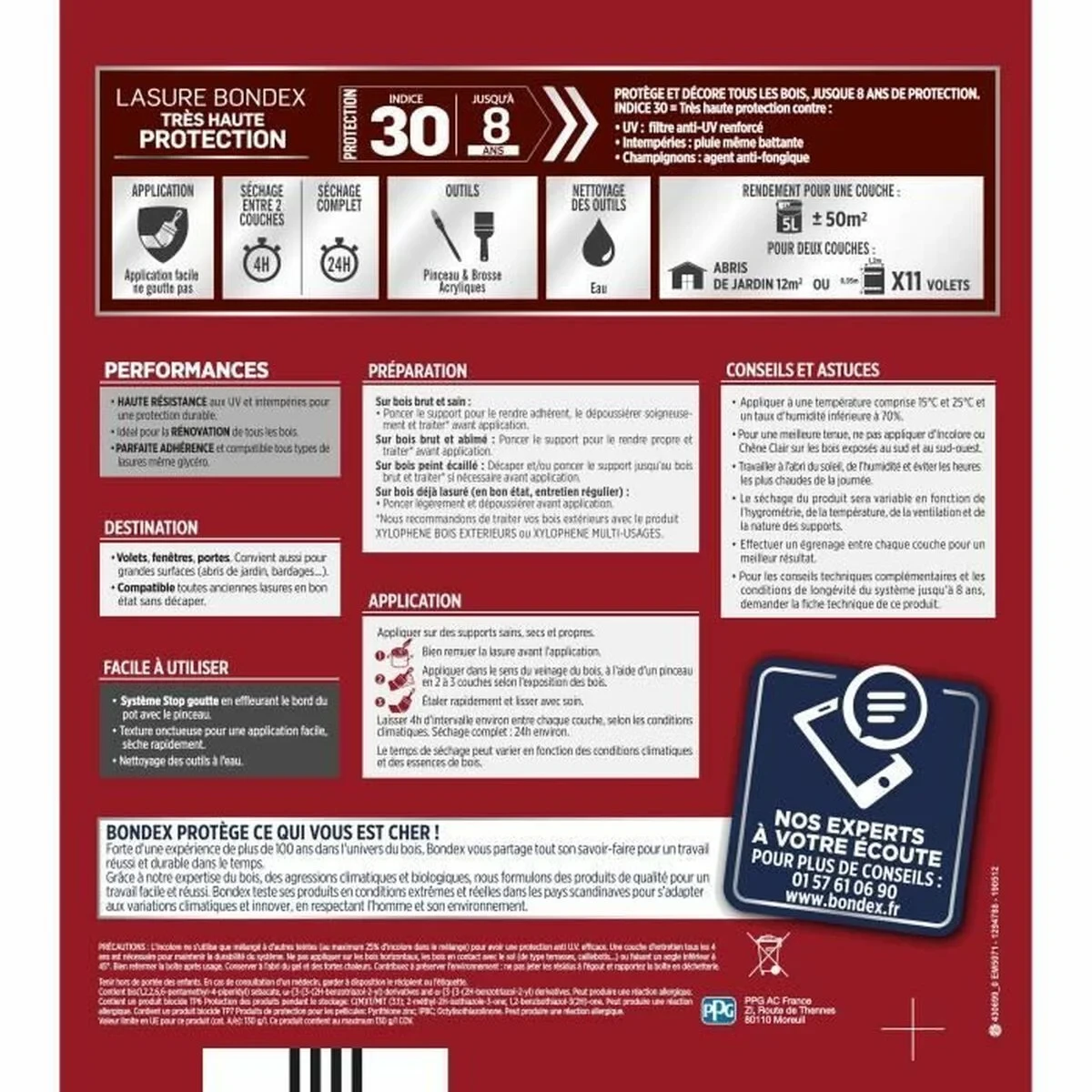 Pintura de Imprimación Bondex Satinado 5 L