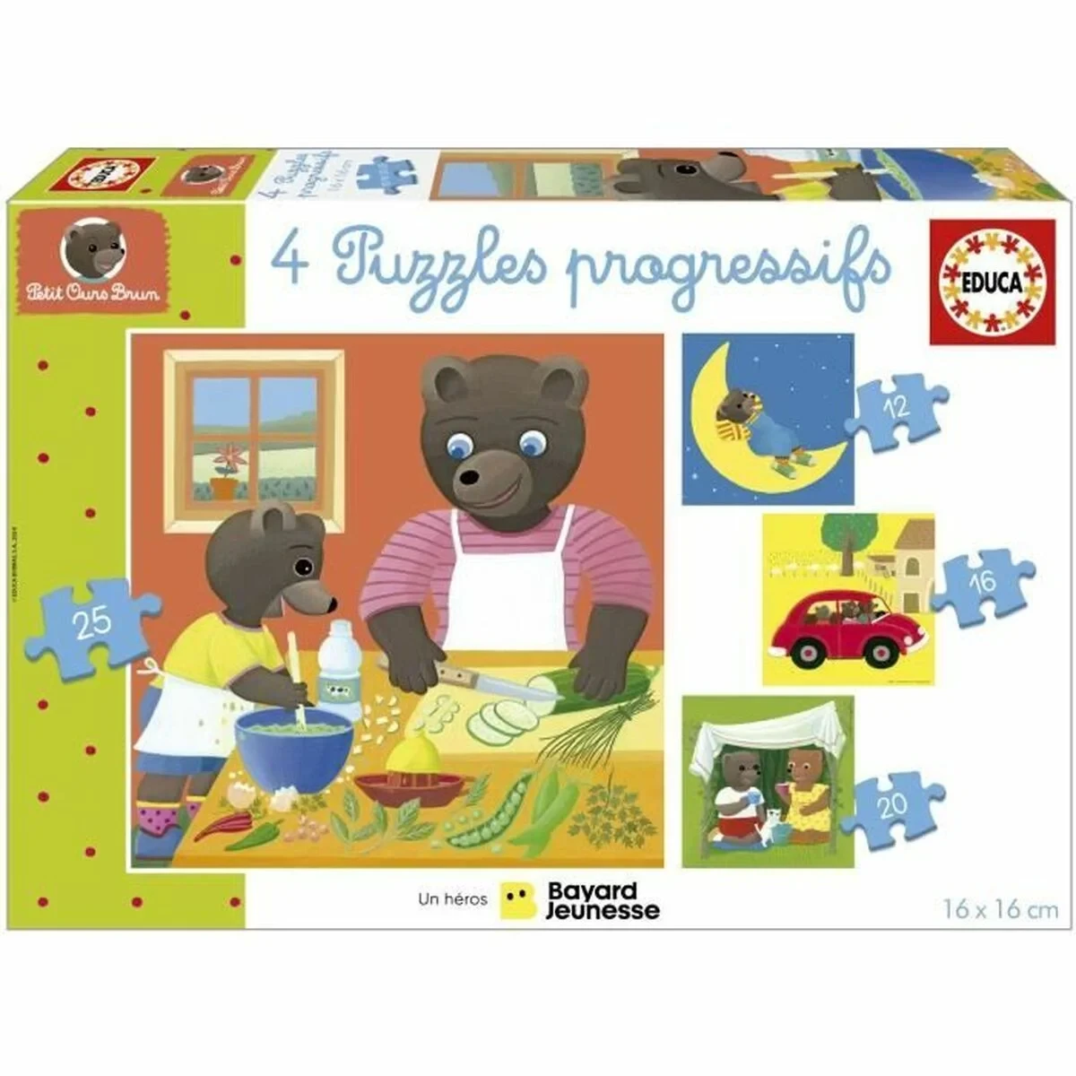 Puzzle Educa Osito Pardo