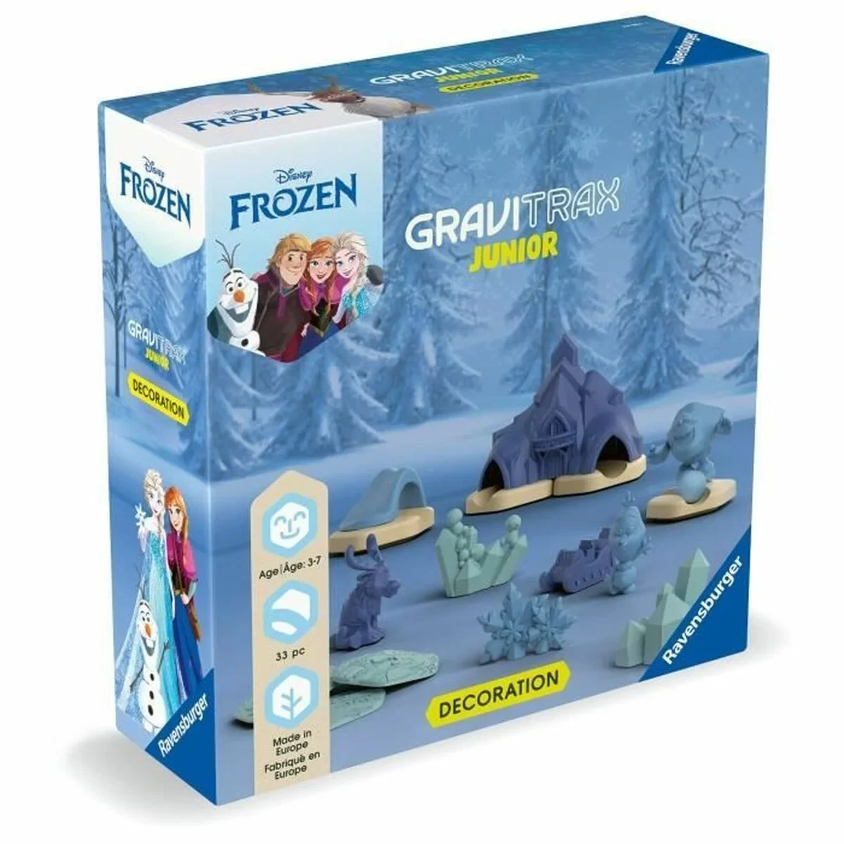 Juego de Mesa Ravensburger Gravitrax Junior Frozen Expansion Set