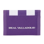 Tarjetero Billetero Unisex Real Valladolid C.F. Blanco Morado