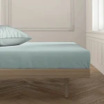 Sábana Bajera Ajustable Happy Home Gris claro Cama de 150