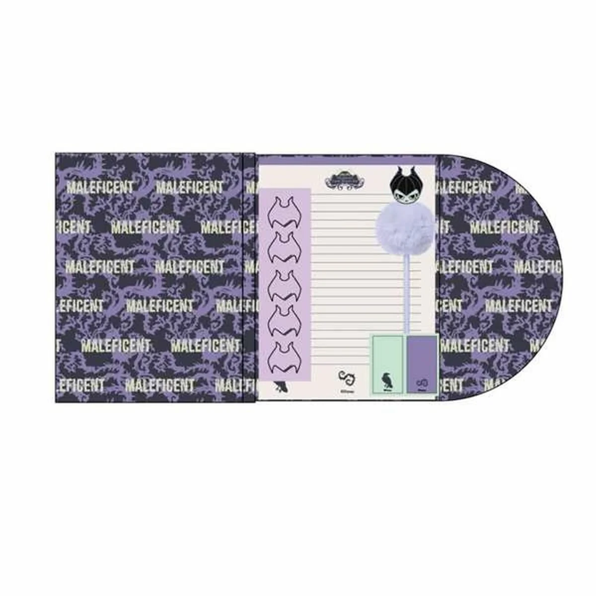 Set de Papelería Disney black