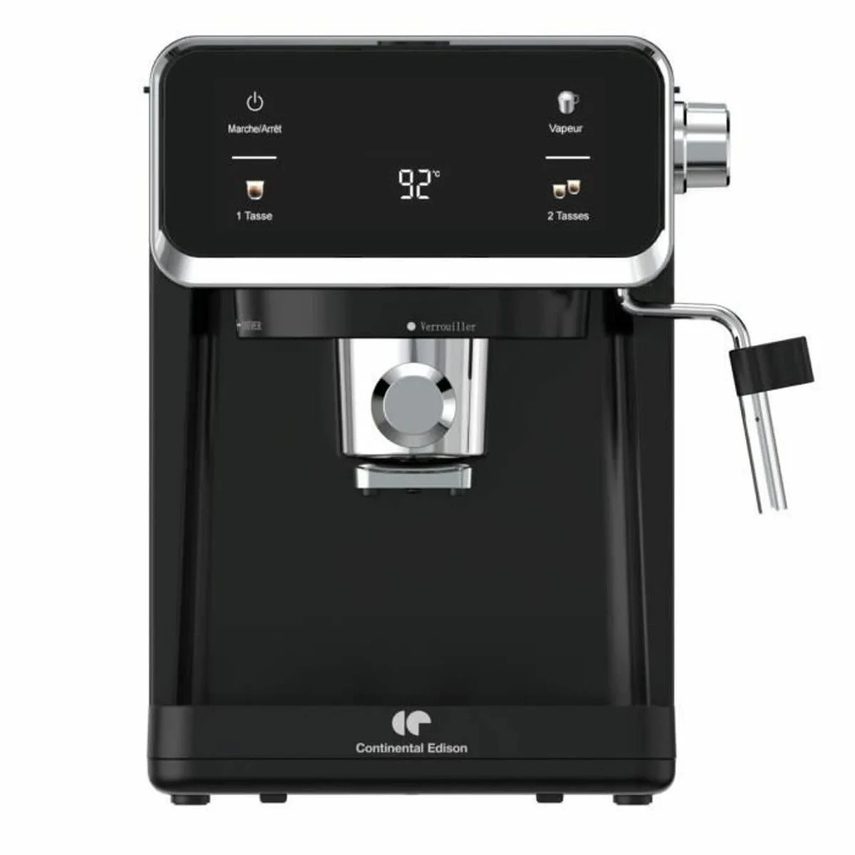 Cafetera Superautomática Continental Edison CEME19B Negro