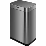 Cubo de basura Kitchen Move Gris Metal Acero Inoxidable 60 L