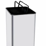 Cubo de basura Kitchen Move Gris 50 L