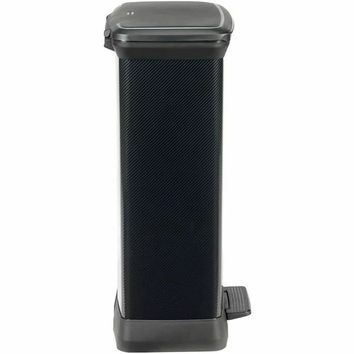 Cubo de basura Curver Negro 50 L