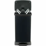 Cubo de basura Curver Negro 50 L
