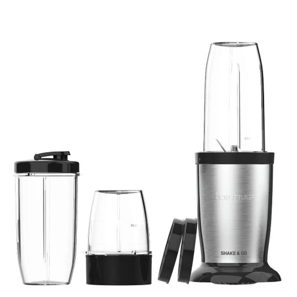 Batidora de Vaso Taurus Shake & Go Negro 800 W Acero Inoxidable