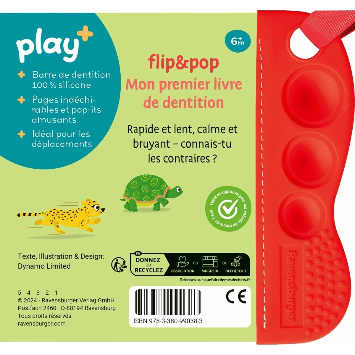 Mi Primer Libro Musical Ravensburger Flip & pop - Opposites