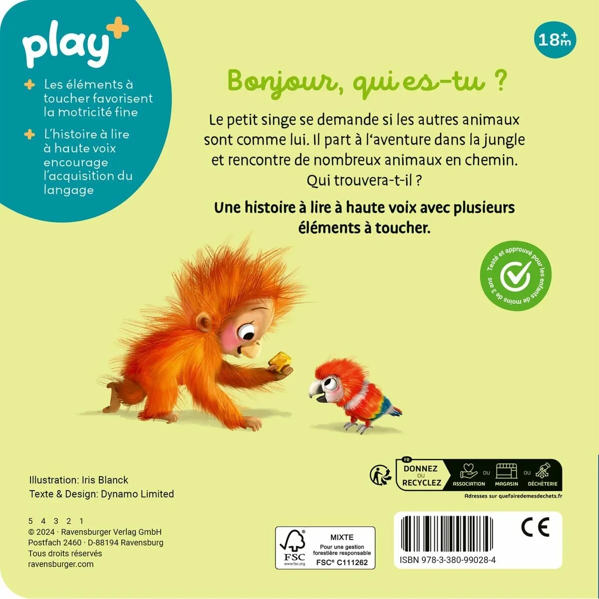 Mi Primer Libro Musical Ravensburger Are you a monkey like me?