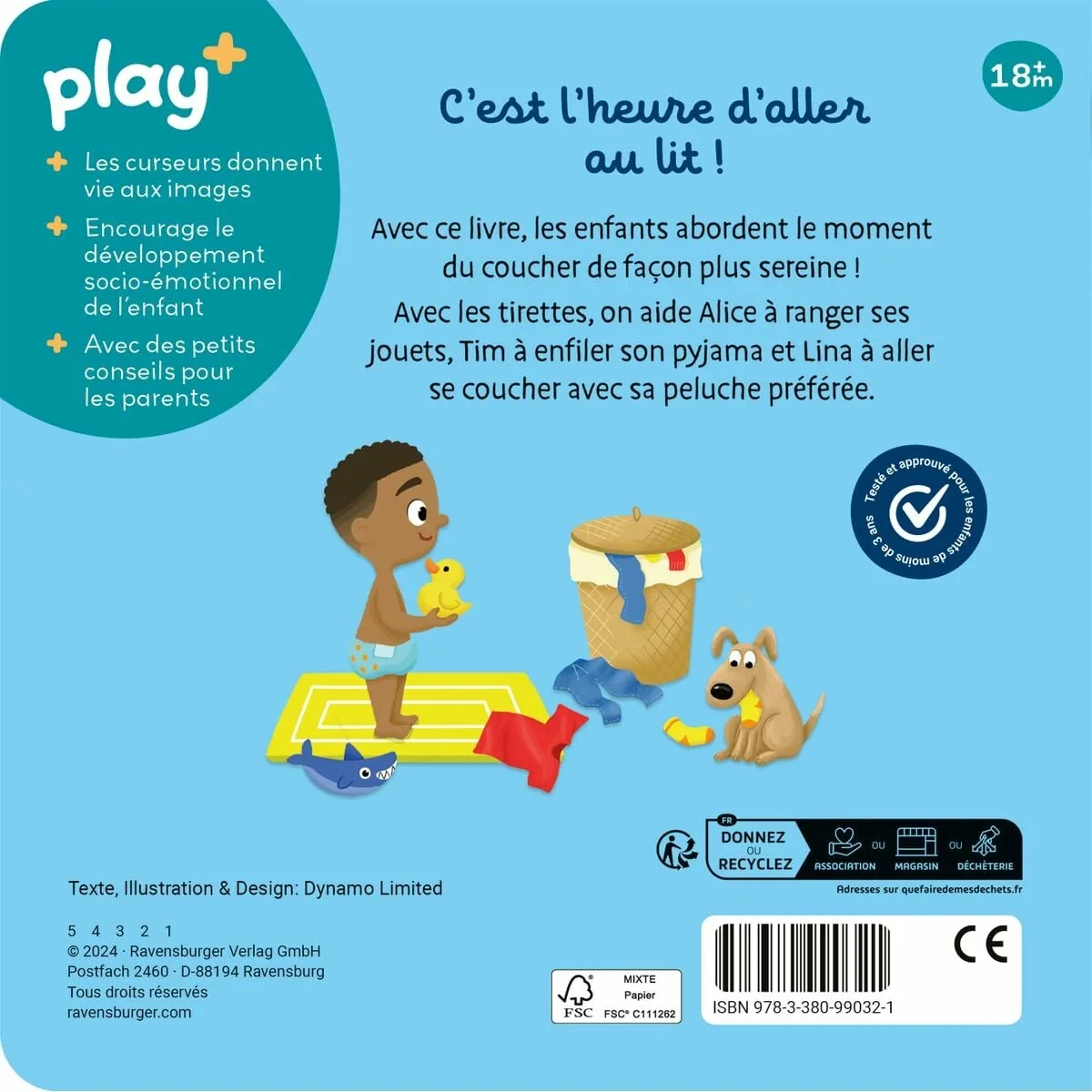 Mi Primer Libro Musical Ravensburger My routines - Good night