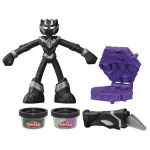 Juego de Plastilina Play-Doh Black Panther garras afiladas noir
