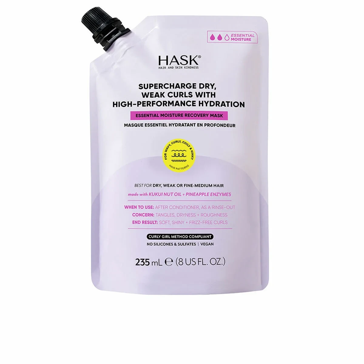 Mascarilla Capilar HASK TEXTURE