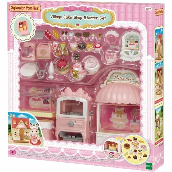 Figura Articulada Sylvanian Families La caja de pasteles Pastelera