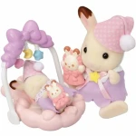 Figura Articulada Sylvanian Families Las hermanas conejitas de chocolate: hora de dormir Niña