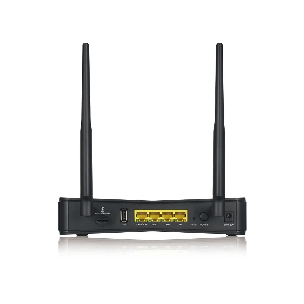 Router ZyXEL LTE-3301PLUS-EU0102F Negro USB 2.0 Ethernet LAN Wi-Fi