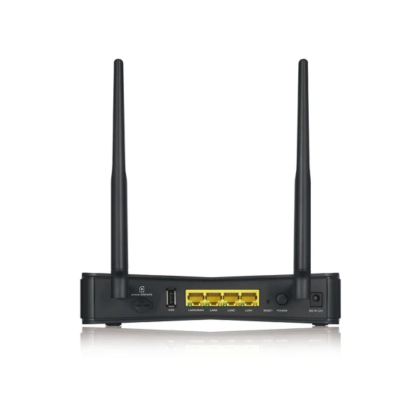 Router ZyXEL LTE-3301PLUS-EU0102F Negro USB 2.0 Ethernet LAN Wi-Fi