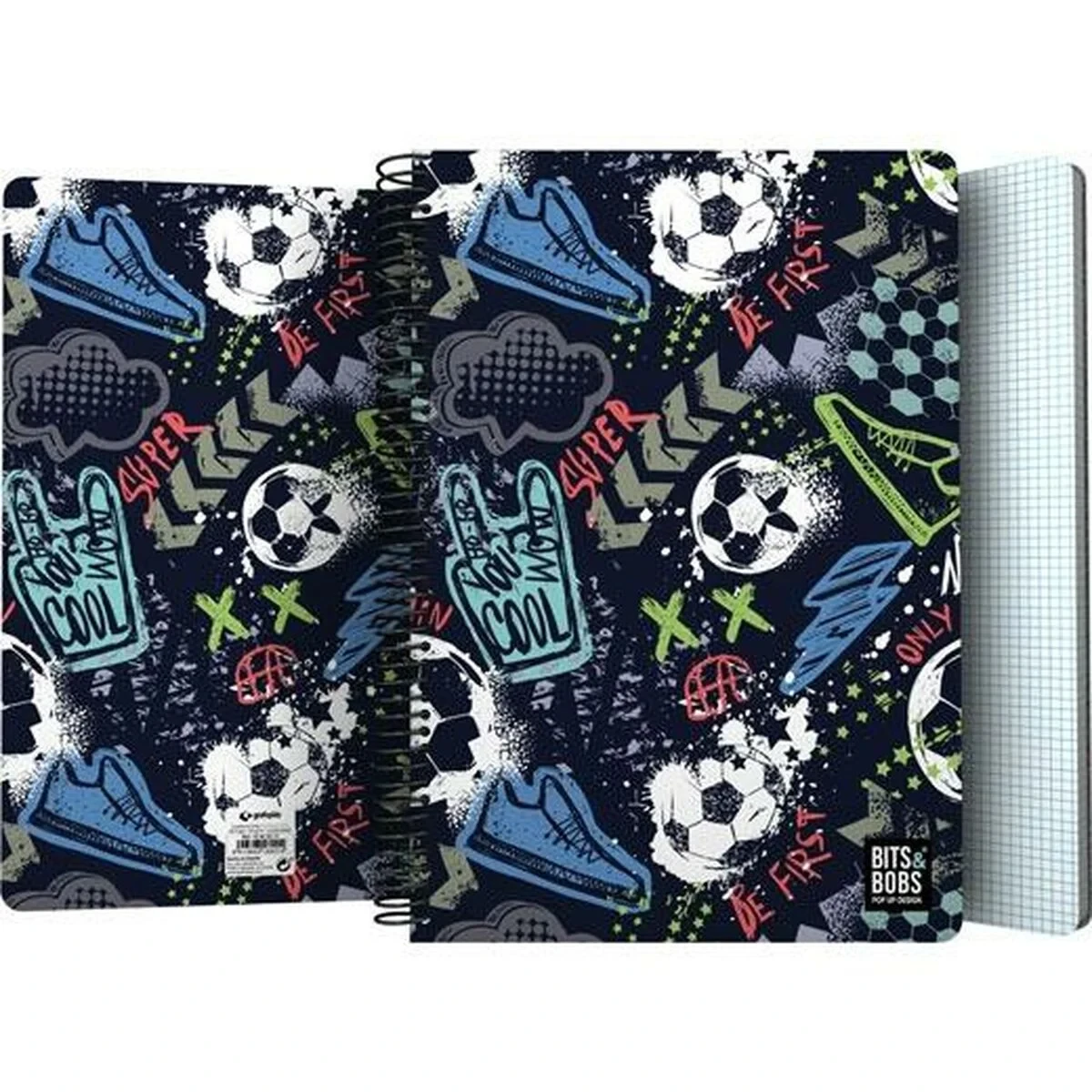 Cuaderno Bits&Bobs Match Multicolor Din A4 80 Hojas