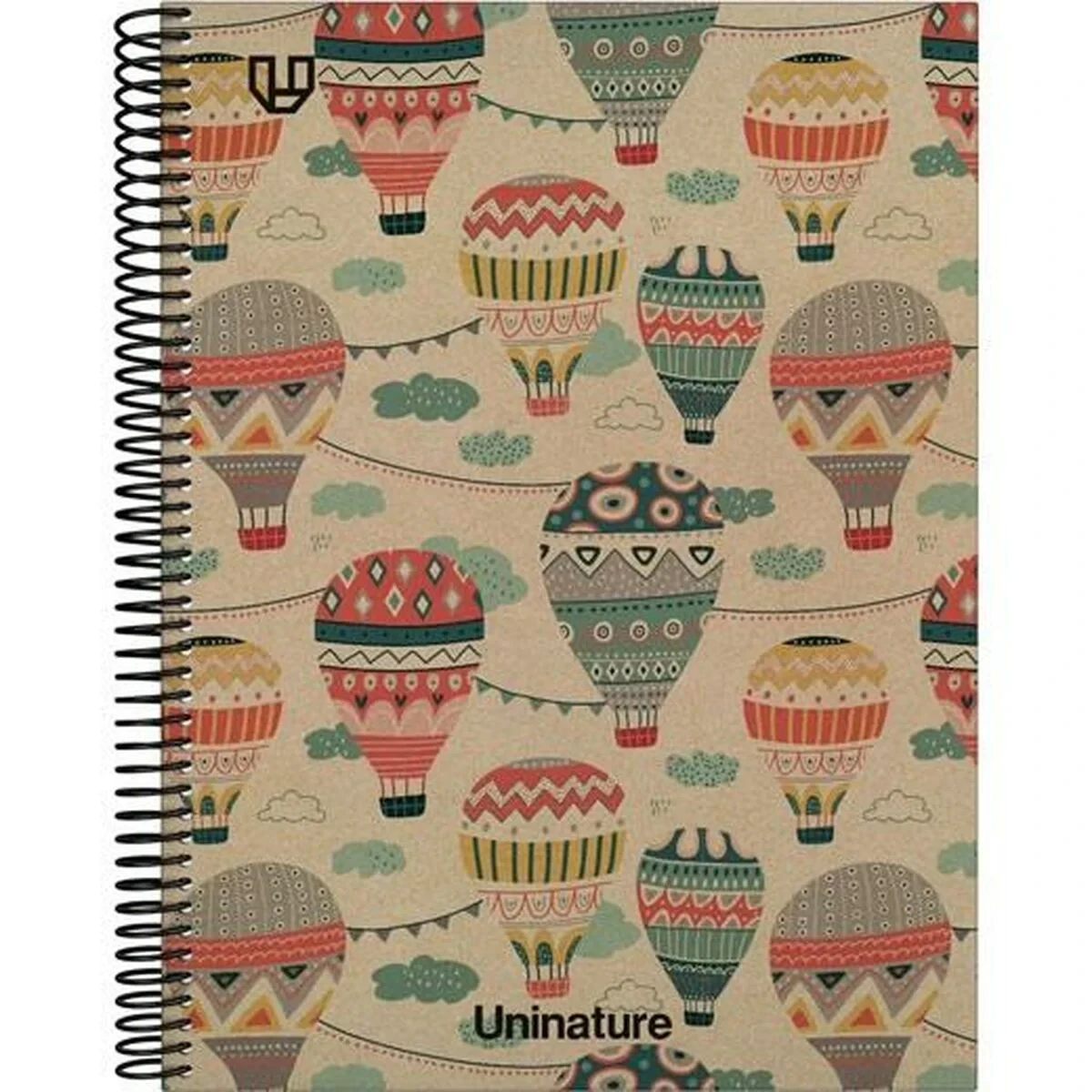 Cuaderno Grafoplas Uninature Capadocia Multicolor A4 80 Hojas
