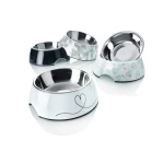 Comedero para Perro Hunter Valencia Blanco 160 ml