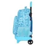 Mochila Escolar Snoopy Love Azul 33 x 45 x 22 cm