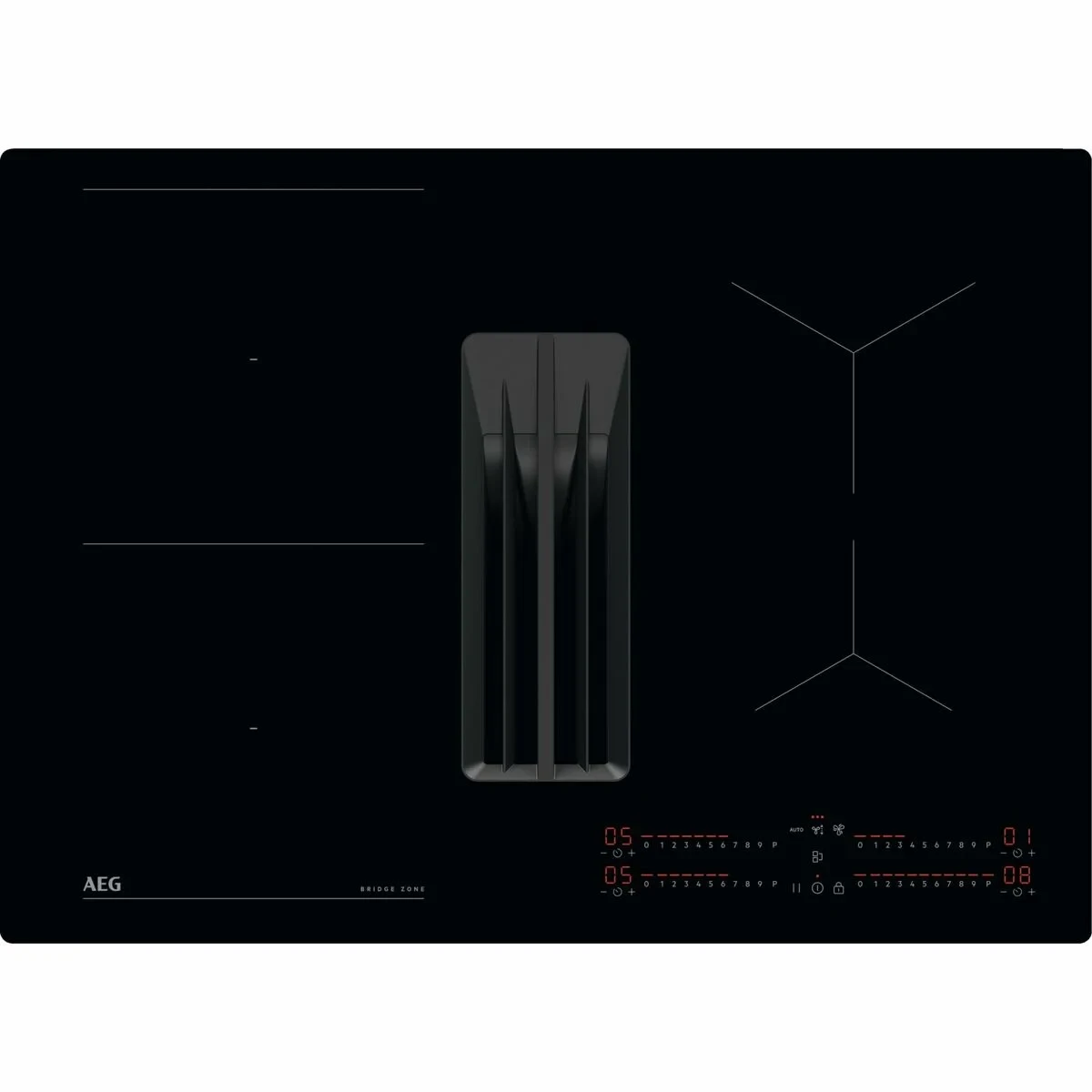 Placa de Inducción Electrolux TCH74B01FB 71 cm 3200 W 7350 W