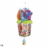 Cubo de Playa Aktive 18 cm Dragón