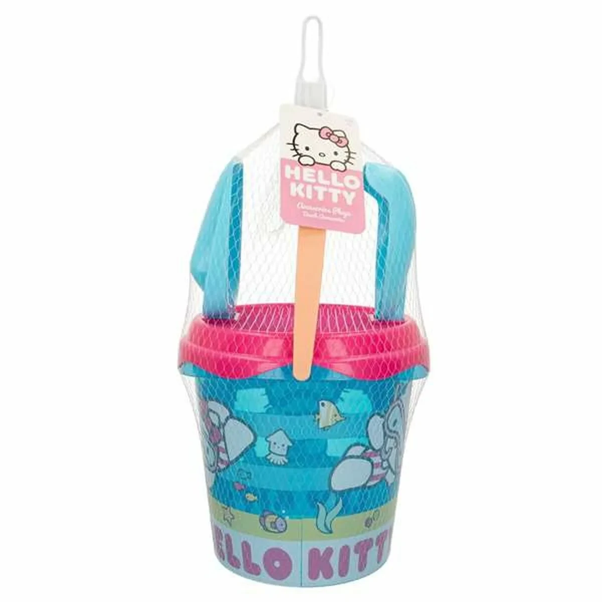 Cubo de Playa Aktive Hello Kitty 18 cm