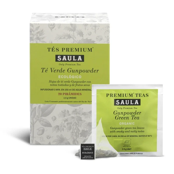 Té Verde Saula PIRAMIDES