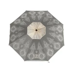 Sombrilla de playa Gris Ø 200 cm SPF50+ Boho