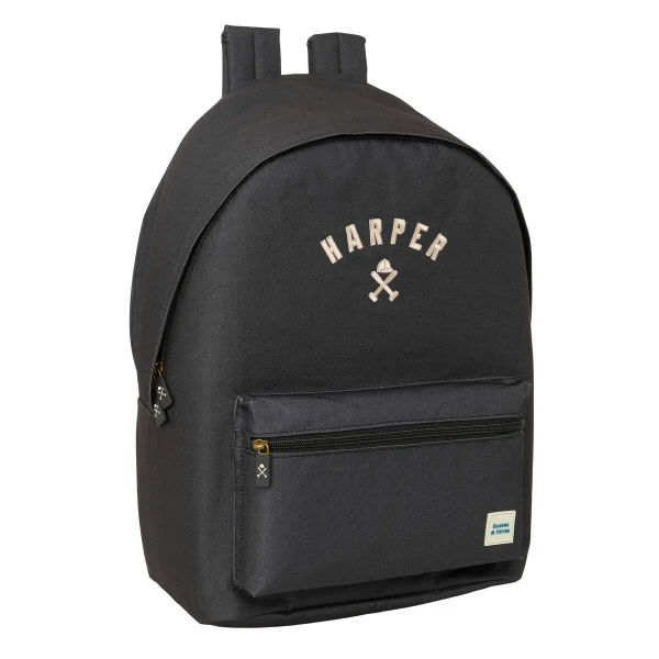 Mochila para Portátil Harper & Neyer +usb harper & neyer Negro 31 x 44 x 18 cm