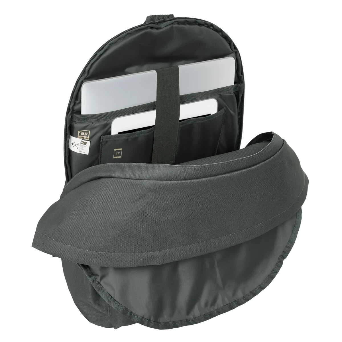 Mochila para Portátil Harper & Neyer +usb harper & neyer Gris 31 x 44 x 18 cm