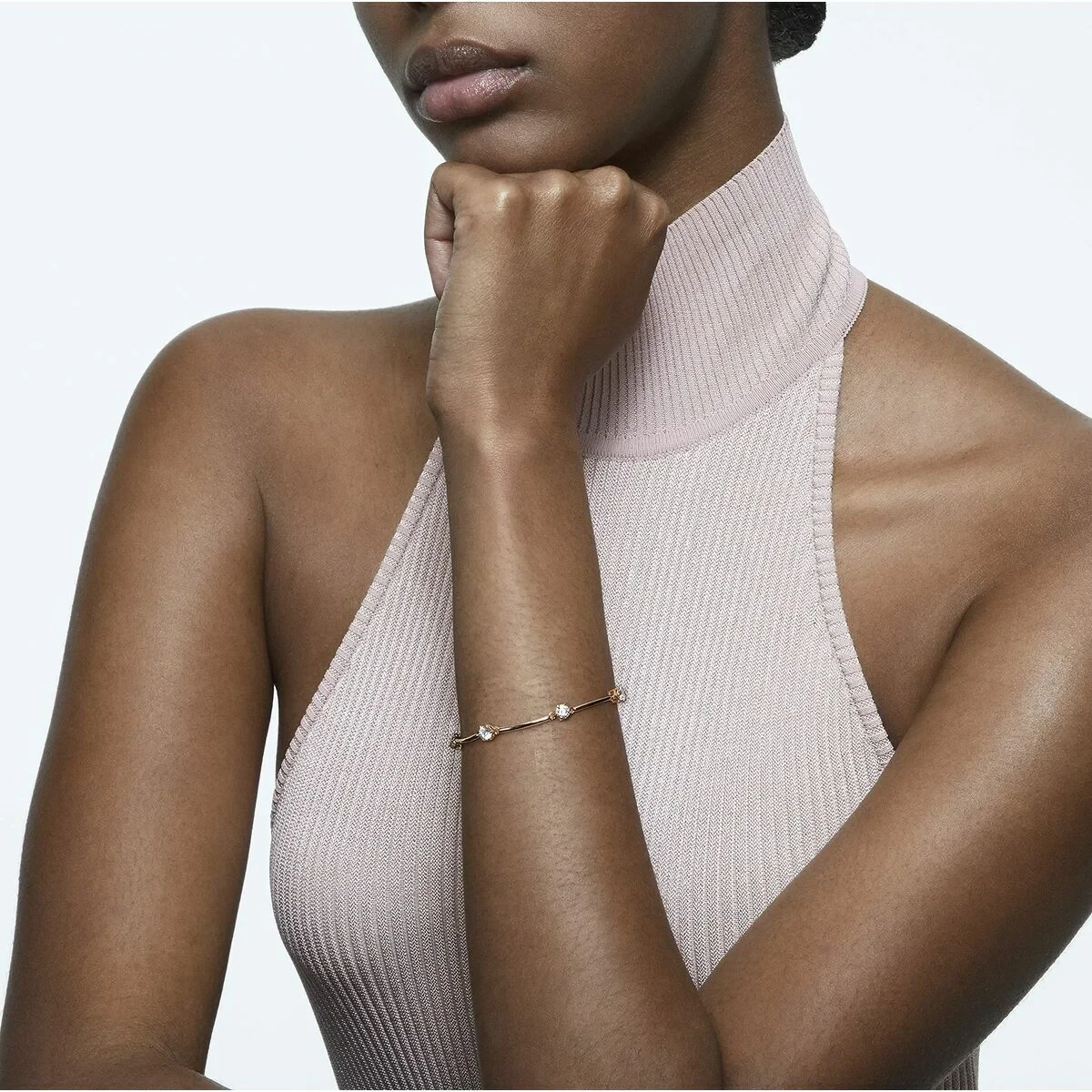 Pulsera Mujer Swarovski 5609711 Rosa