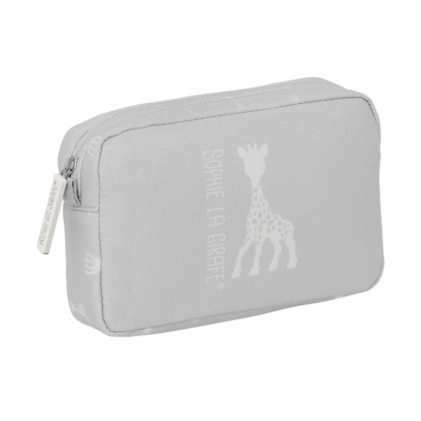 Neceser de Viaje Sophie la Girafe Gris claro 20 x 13 x 5,5 cm