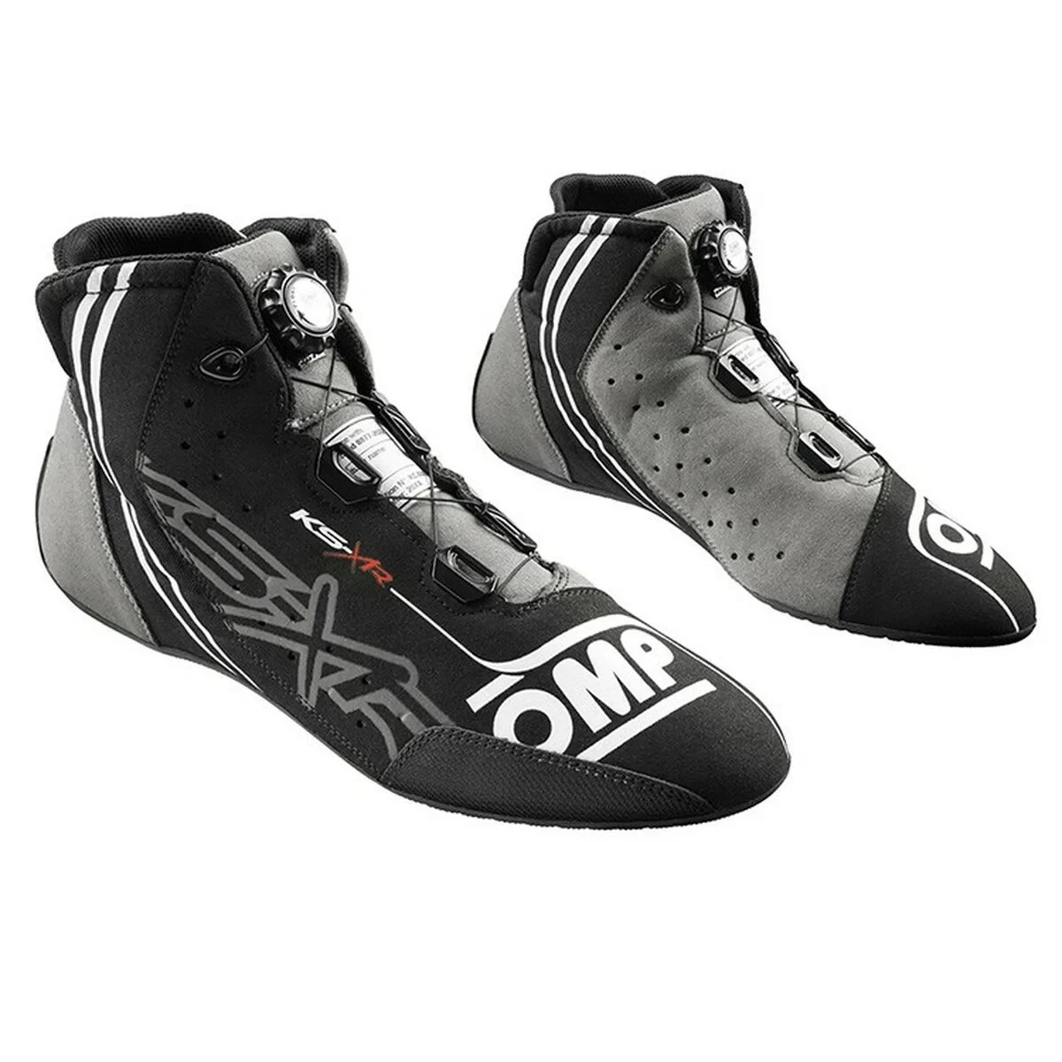 Botines Racing OMP KS-X FIA 8877-2022 39 Negro Talla 39
