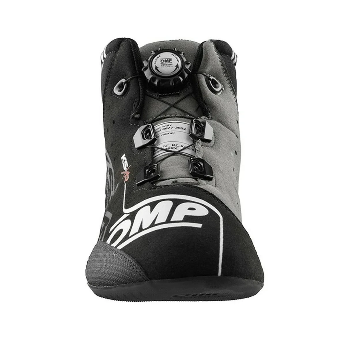 Botines Racing OMP KS-X FIA 8877-2022 39 Negro Talla 39