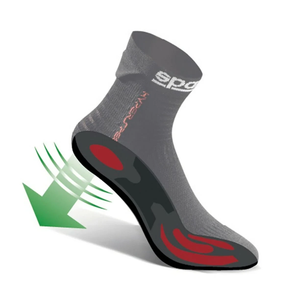 Calcetines Sparco HIPERSPEED Negro (46-47)