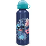 Botella de Agua Stitch Azul Aluminio 530 ml