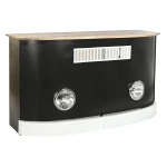 Mueble bar DKD Home Decor Blanco Marrón Negro 157 x 52 x 90 cm BAR