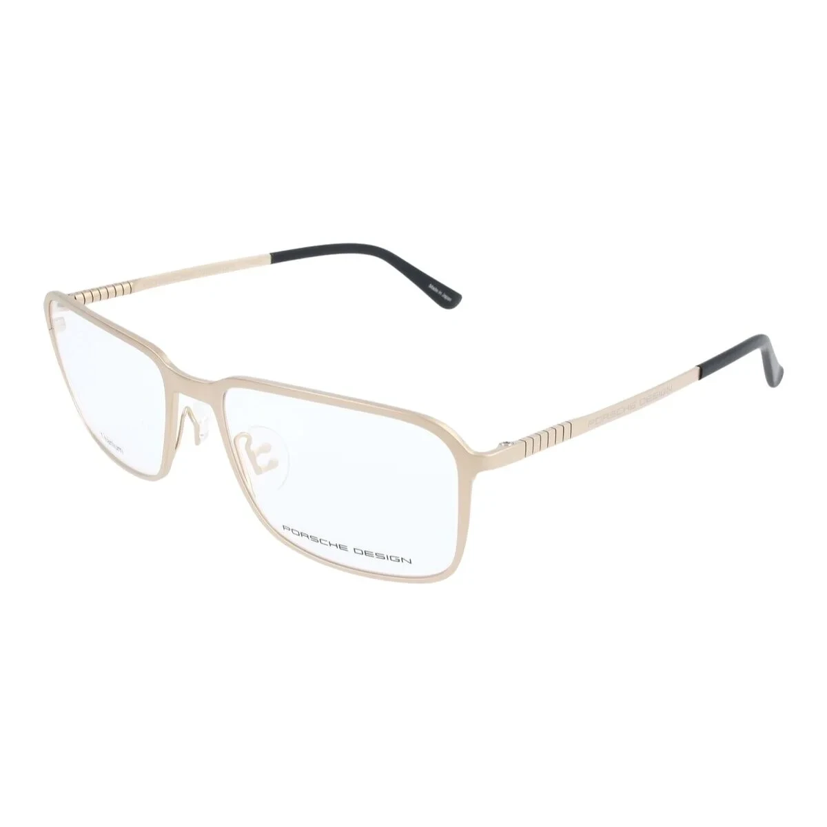 Montura de Gafas Hombre Porsche Design P8293-C Dorado Ø 55 mm
