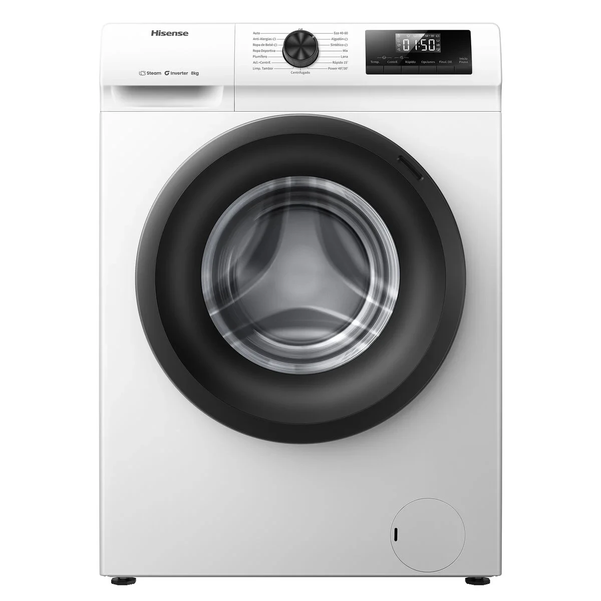 Lavadora Hisense WF1Q8041BW1 1400 rpm 8 kg