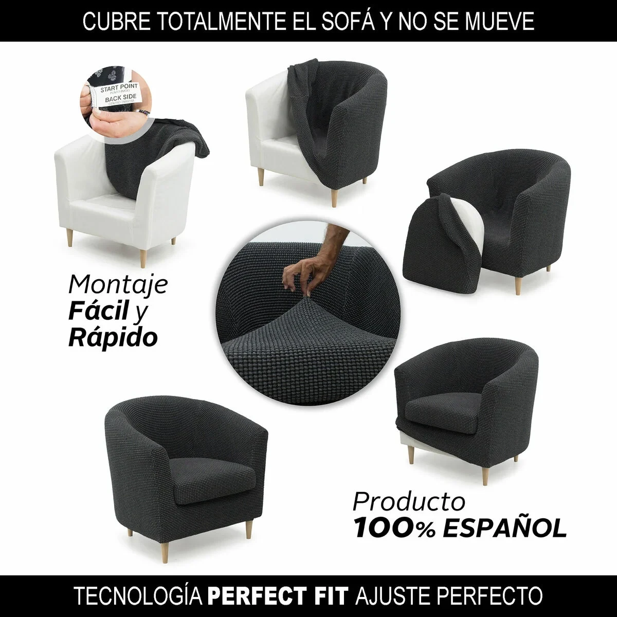 Funda para sillón Sofaskins (Reacondicionado A)