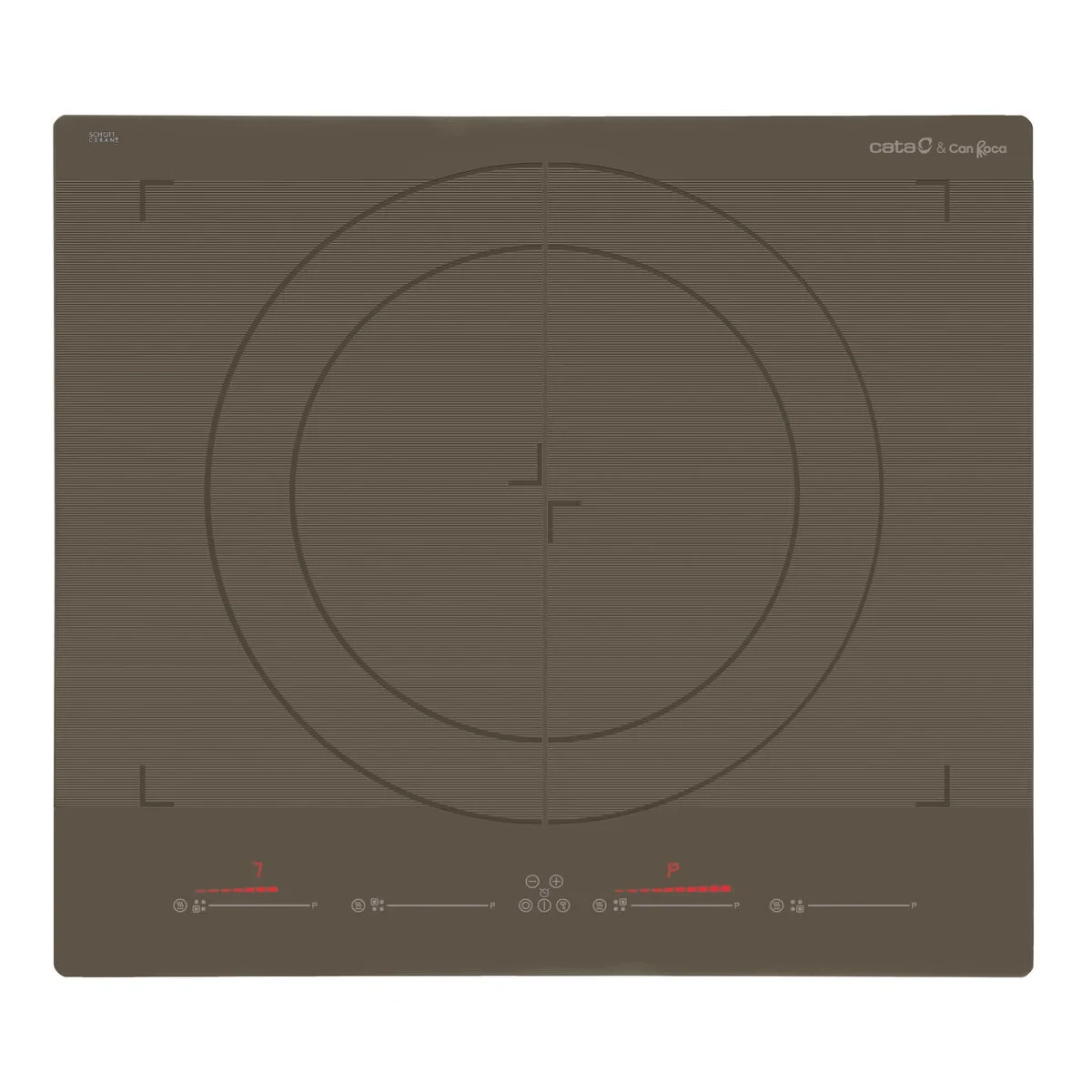 Placa de Inducción Cata GIGA600SD 60 cm 7400 W