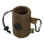 Dispensador de Bolsas para Mascotas Hunter Marrón Portabolsas Malla