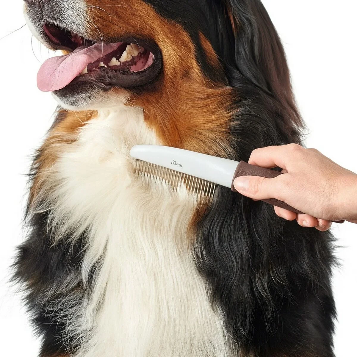 Peine Hunter Marrón Plástico 12 Rastrillo Giratorio