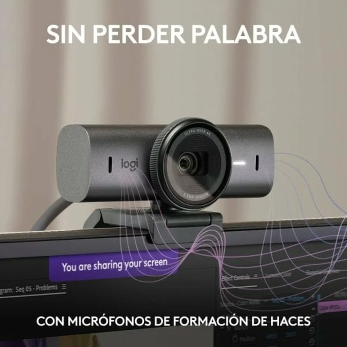 Webcam Logitech 960-001559 4K Ultra HD