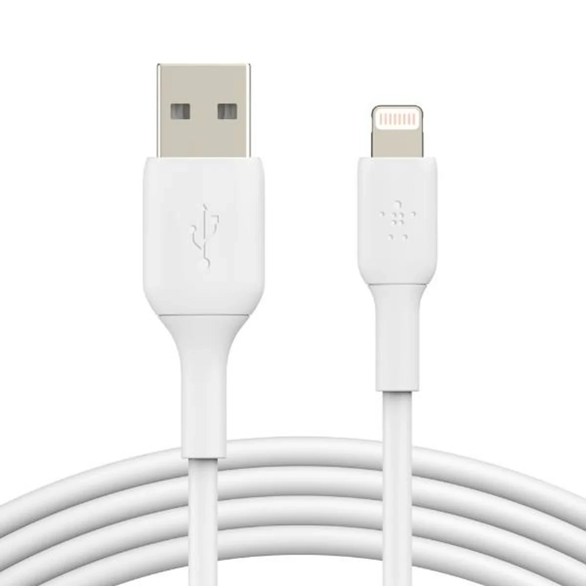 Cable USB a Lightning Belkin CAA001BT1MWH Blanco 1 m