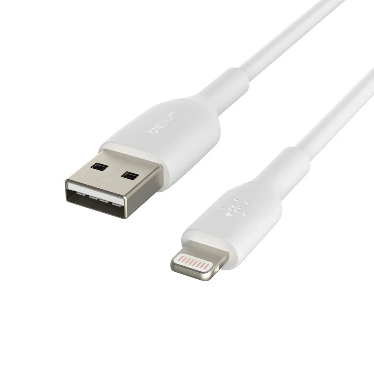 Cable USB a Lightning Belkin CAA001BT1MWH Blanco 1 m